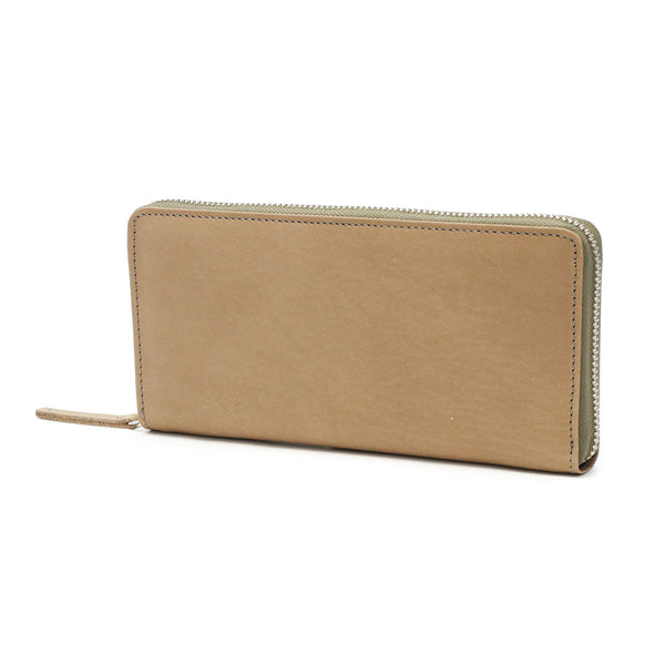 Dompet dompet neld untuk lelaki dan wanita neld kulit asli kulit kulit lembu kapasiti besar duit syiling kad pemegang kad jenama zip ritsleting mudah tumbuhan pewarna kulit Itali yang dibuat di jepun botani bulat dompet panjang AN291