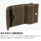ネルド 財布 メンズ コンパクト 三つ折り NELD ブランド 本革 革 レザー ラクダレザー キャメル 薄い 小さい ミニ 軽い シンプル おしゃれ 大人 ウォレット ベジタブルタンニン 上品 RAKUDA ミニ財布 AN293