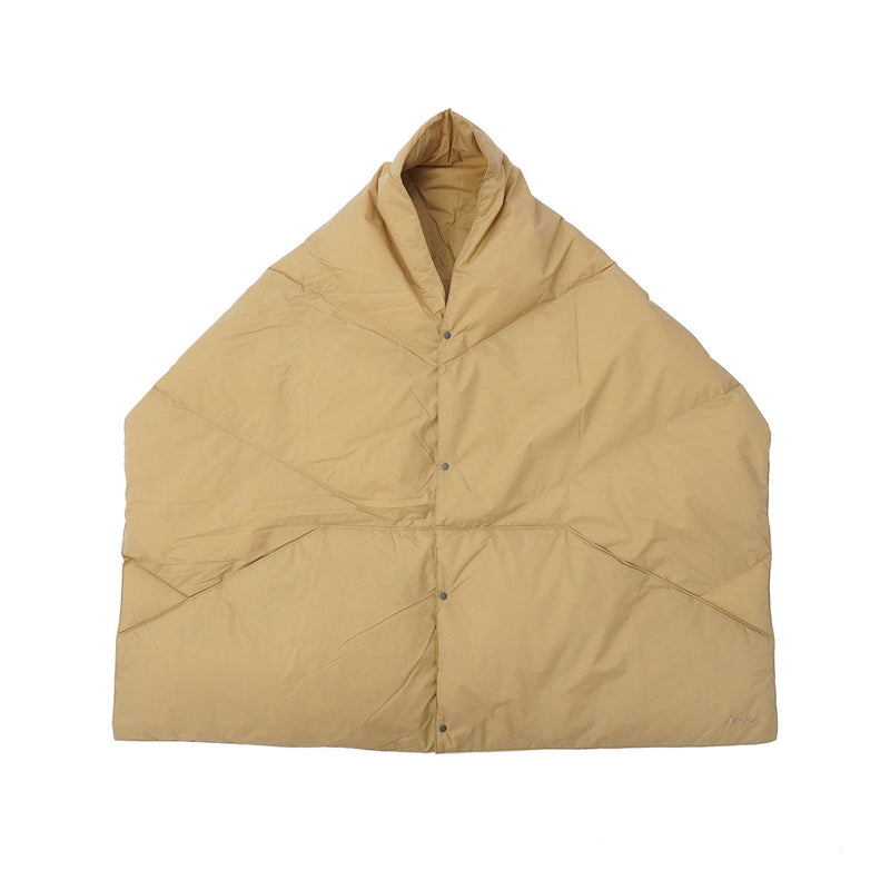 ナンガ ダウンポンチョ レディース NANGA ダウン 冬 ポンチョ マフラー  ブランケット 大判 トップス アウター 暖かい 温かい 羽織り 秋冬 ひざ掛け 防寒 保温 羽毛 アウトドア キャンプ DOWN PONCHO MUFFLER NA2442-3C605