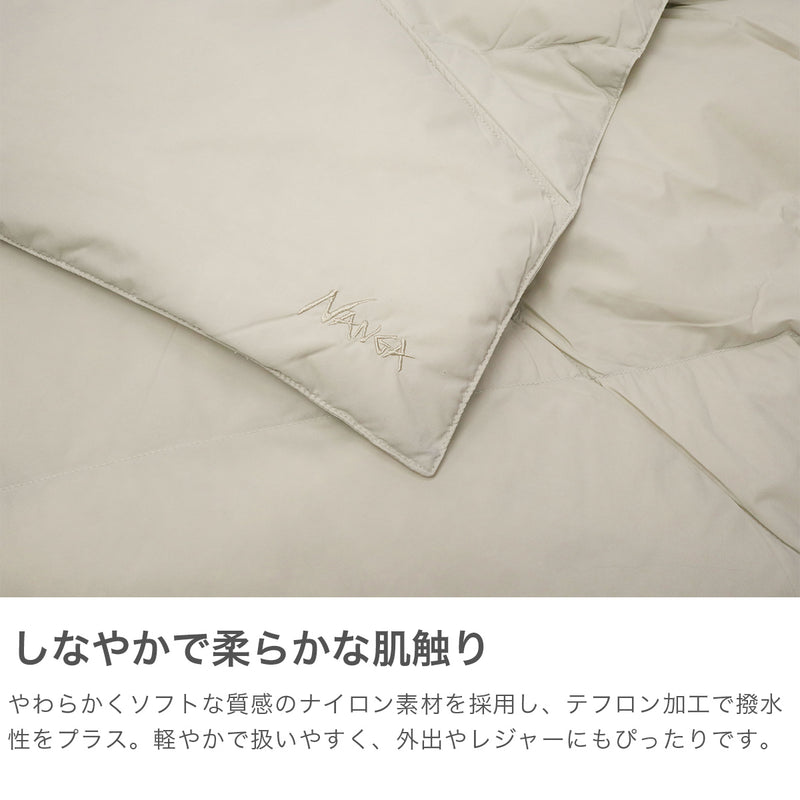 ナンガ ダウンポンチョ レディース NANGA ダウン 冬 ポンチョ マフラー  ブランケット 大判 トップス アウター 暖かい 温かい 羽織り 秋冬 ひざ掛け 防寒 保温 羽毛 アウトドア キャンプ DOWN PONCHO MUFFLER NA2442-3C605