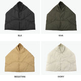 ナンガ ダウンポンチョ レディース NANGA ダウン 冬 ポンチョ マフラー  ブランケット 大判 トップス アウター 暖かい 温かい 羽織り 秋冬 ひざ掛け 防寒 保温 羽毛 アウトドア キャンプ DOWN PONCHO MUFFLER NA2442-3C605