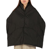 ナンガ ダウンポンチョ レディース NANGA ダウン 冬 ポンチョ マフラー  ブランケット 大判 トップス アウター 暖かい 温かい 羽織り 秋冬 ひざ掛け 防寒 保温 羽毛 アウトドア キャンプ DOWN PONCHO MUFFLER NA2442-3C605