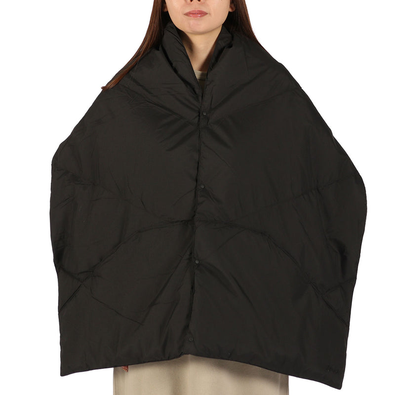 ナンガ ダウンポンチョ レディース NANGA ダウン 冬 ポンチョ マフラー  ブランケット 大判 トップス アウター 暖かい 温かい 羽織り 秋冬 ひざ掛け 防寒 保温 羽毛 アウトドア キャンプ DOWN PONCHO MUFFLER NA2442-3C605