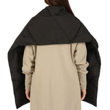 ナンガ ダウンポンチョ レディース NANGA ダウン 冬 ポンチョ マフラー  ブランケット 大判 トップス アウター 暖かい 温かい 羽織り 秋冬 ひざ掛け 防寒 保温 羽毛 アウトドア キャンプ DOWN PONCHO MUFFLER NA2442-3C605