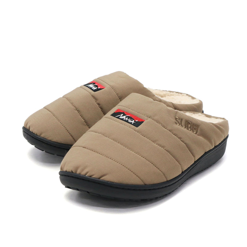 ナンガ サンダル メンズ レディース 冬 NANGA スリッパ 暖かい スブ 靴 つっかけ シューズ ブランド 冬用 難燃 ボア キャンプ 焚き火 アウトドア ナンガ×スブ コラボ NANGA×SUBU ヒノック ウィンター サンダル NA2443-3E106