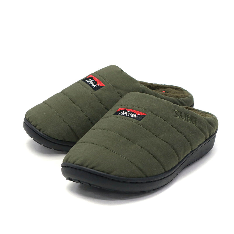 ナンガ サンダル メンズ レディース 冬 NANGA スリッパ 暖かい スブ 靴 つっかけ シューズ ブランド 冬用 難燃 ボア キャンプ 焚き火 アウトドア ナンガ×スブ コラボ NANGA×SUBU ヒノック ウィンター サンダル NA2443-3E106