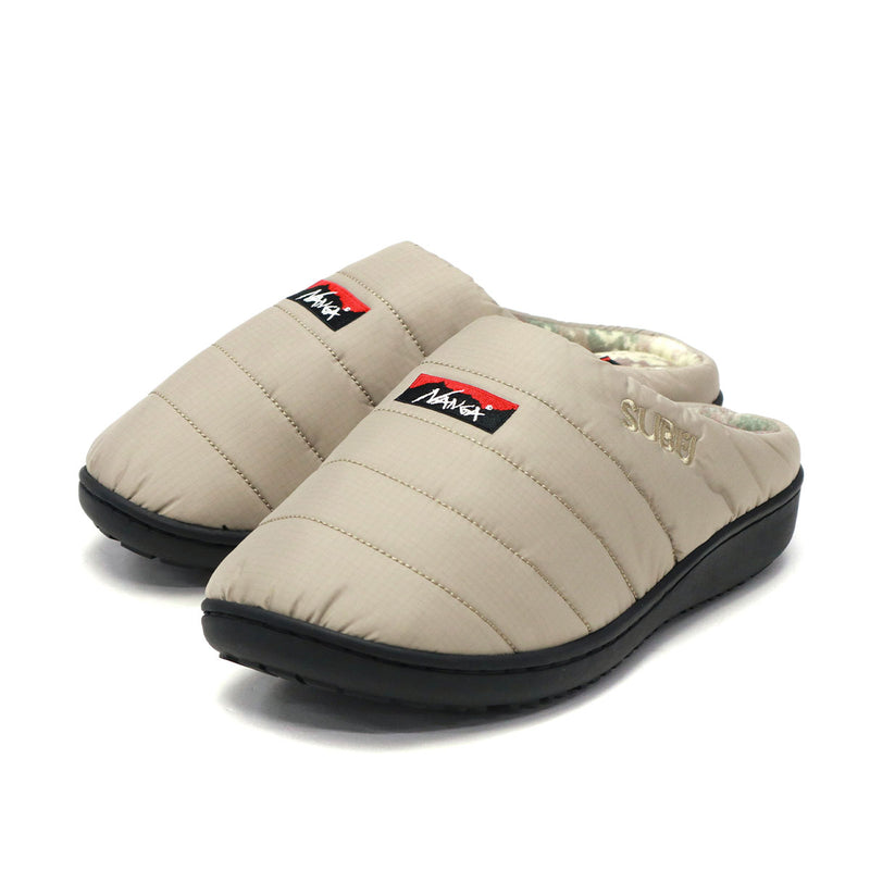 ナンガ サンダル メンズ レディース 冬 NANGA スリッパ 暖かい スブ 靴 つっかけ シューズ ブランド 冬用 裏起毛 防寒 キャンプ アウトドア コラボ ナンガ×スブ NANGA×SUBU オーロラテックス ウィンター サンダル NA2443-3E105