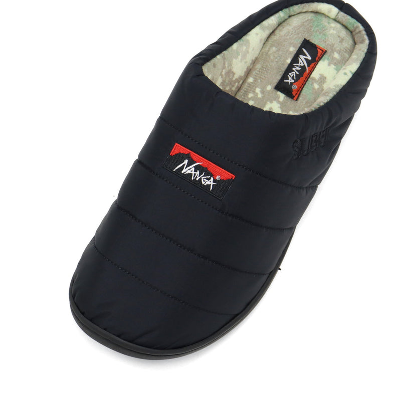 ナンガ サンダル メンズ レディース 冬 NANGA スリッパ 暖かい スブ 靴 つっかけ シューズ ブランド 冬用 裏起毛 防寒 キャンプ アウトドア コラボ ナンガ×スブ NANGA×SUBU オーロラテックス ウィンター サンダル NA2443-3E105