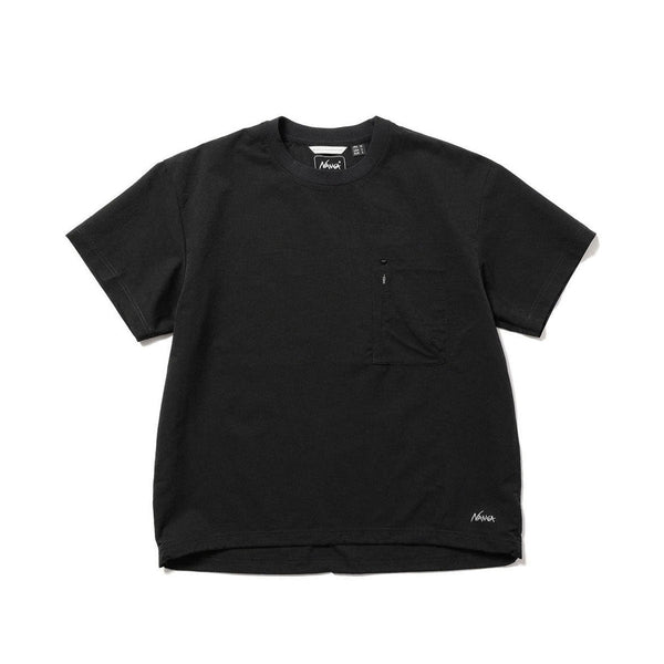 ナンガ Tシャツ メンズ レディース 半袖 無地 ブランド NANGA ウェア 吸汗速乾 大きいサイズ 黒 おしゃれ ブランド 速乾 通気性 快適 ゆったり 大人 DotAir COMFY TEE ドットエア コンフィーティー N2500-1J300A