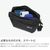 ナンガ ショルダーバッグ メンズ レディース NANGA 斜めがけ 軽量 軽い 小さめ かっこいい ブランド ミニショルダー コンパクト インバッグ フェス アウトドア 3L ECOPAK UR BODY BAG N2502-3N301Z