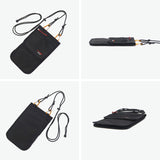 Nanga Multi-Case Passport Case Neck-Down Stylish Nanga Lightweight Wallet Card Integrated Bahu Pasport bahu Pouch Perjalanan Jenama Lelaki Lelaki Nanga × Speakeasy Travel Case N2502-3I306Z