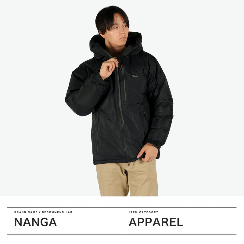 ナンガ ダウンジャケット メンズ 冬 NANGA ダウン オーロラ オーロラテックス ブランド 軽量 軽い 暖かい アウター 防寒 防風 防水 フード シンプル おしゃれ カジュアル AURORA TEX DOWN JACKET ND2441-1A001