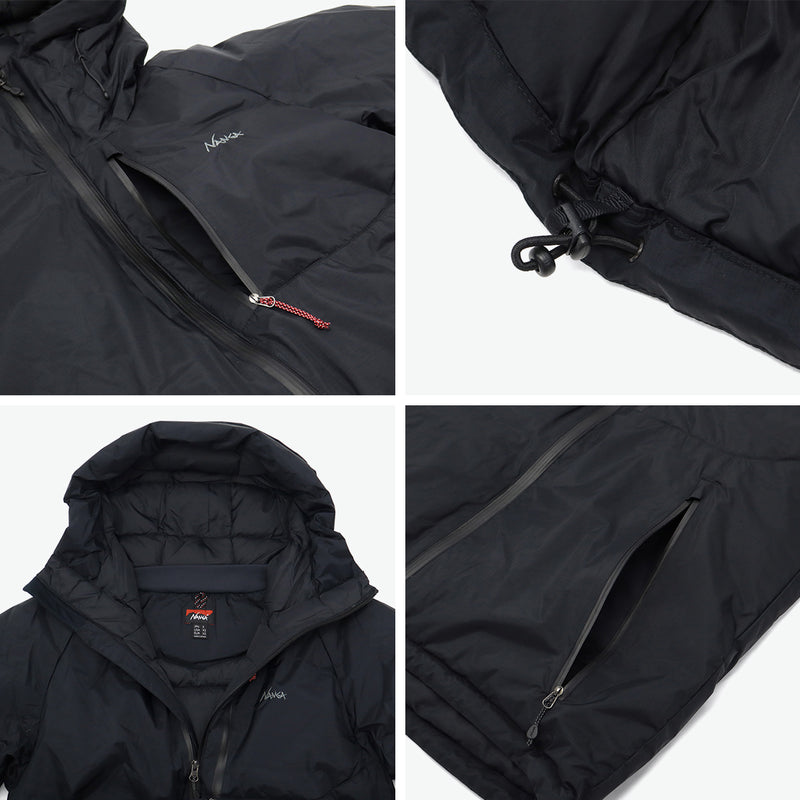 ナンガ ダウンジャケット メンズ 冬 NANGA ダウン オーロラ オーロラテックス ブランド 軽量 軽い 暖かい アウター 防寒 防風 防水 フード シンプル おしゃれ カジュアル AURORA TEX DOWN JACKET ND2441-1A001