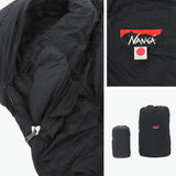 ナンガ 寝袋 寝ぶくろ 冬用 冬 キャンプ コンパクト ダウン スクエア スクエア型 NANGA シュラフ スリーピングバッグ アウトドア 軽量 車中泊 耐水 防水 AURORA TEX SQUARE FOOT 800 NS2443-2A020