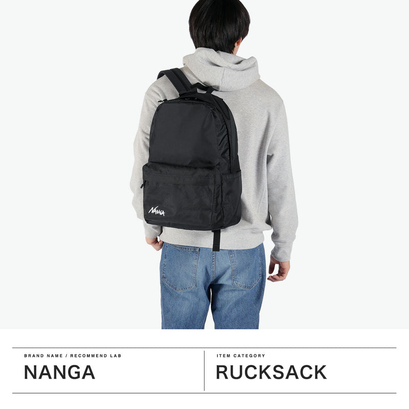 ナンガ リュック メンズ レディース 通学 通勤 軽量 軽い NANGA カジュアル おしゃれ バックパック 大容量 PC収納 タウンユース アウトドア ビジネス 撥水 A4 20L ECOPAK UR DAY BAG N2542-3M306Z