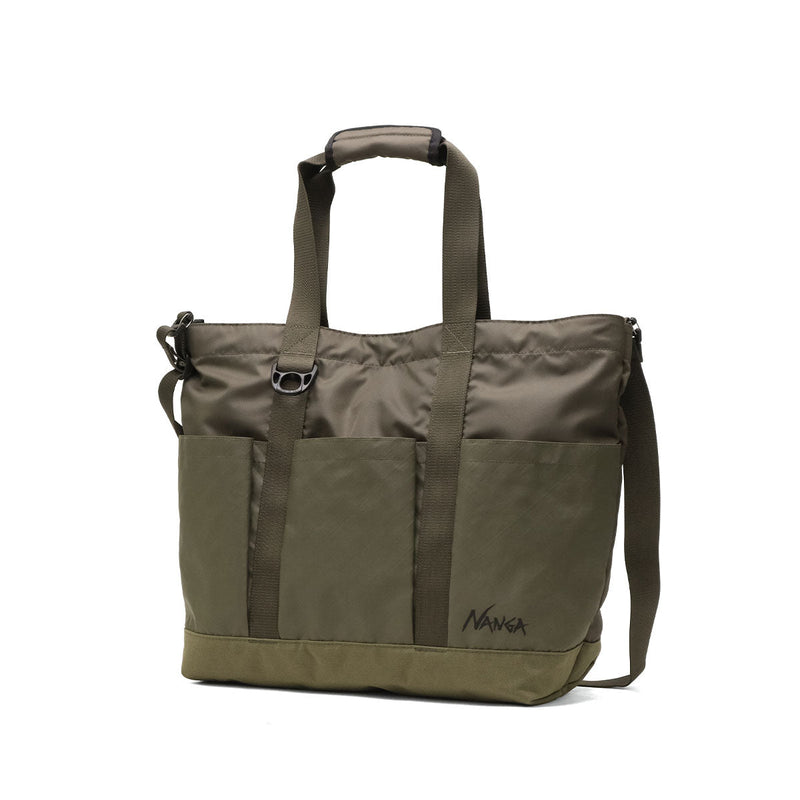 ナンガ トートバッグ メンズ レディース 大きめ NANGA カジュアル おしゃれ 旅行 大容量 トート ショルダー 斜めがけ アウトドア ビジネス 撥水 2WAY A3 40L 1泊 ECOPAK UR TOTE BAG N2542-3M307Z