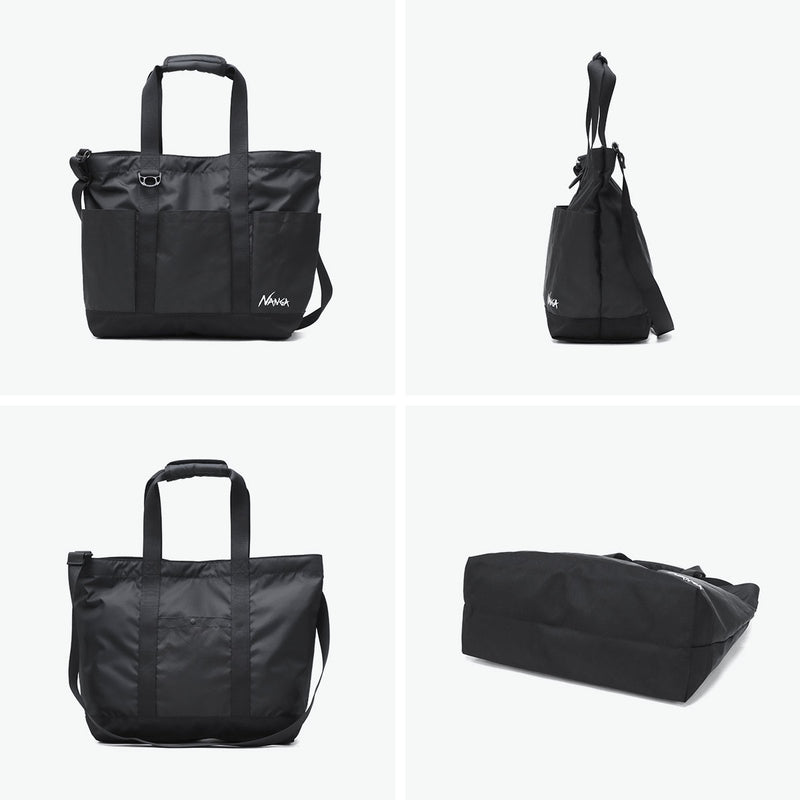 ナンガ トートバッグ メンズ レディース 大きめ NANGA カジュアル おしゃれ 旅行 大容量 トート ショルダー 斜めがけ アウトドア ビジネス 撥水 2WAY A3 40L 1泊 ECOPAK UR TOTE BAG N2542-3M307Z
