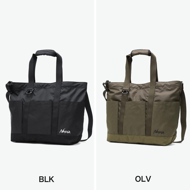 ナンガ トートバッグ メンズ レディース 大きめ NANGA カジュアル おしゃれ 旅行 大容量 トート ショルダー 斜めがけ アウトドア ビジネス 撥水 2WAY A3 40L 1泊 ECOPAK UR TOTE BAG N2542-3M307Z