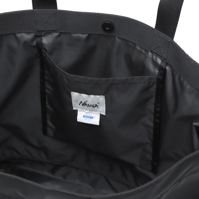ナンガ トートバッグ メンズ レディース 大きめ NANGA カジュアル おしゃれ 旅行 大容量 トート ショルダー 斜めがけ アウトドア ビジネス 撥水 2WAY A3 40L 1泊 ECOPAK UR TOTE BAG N2542-3M307Z