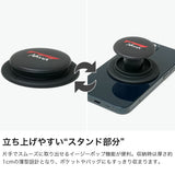ナンガ スマホグリップ magsafe おしゃれ かわいい マグネット NANGA スマホ 携帯 アクセサリー 落下防止 iphone ホールドリング 薄型 スマホホルダー NANGA×iFace ロゴ グリップトック N2600-3Z048Z