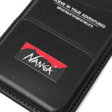 ナンガ スマホ カードケース 貼り付け magsafe 薄型 マグネット NANGA ブランド かっこいい キャッシュレス シンプル 背面 カード スマホカードケース iFace NANGA×iFace ロゴ カードウォレット N2600-3Z049Z