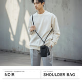 ノアール ボディバッグ メンズ レディース NoiR 小さめ 斜めがけ かっこいい ショルダーバッグ ショルダー 大人 軽量 軽い 斜めがけバッグ 撥水 ナイロン シンプル カジュアル Flask shoulder N23004