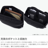 ノアール ショルダーバッグ メンズ レディース NoiR B5 斜めがけ ブランド 小さめ 軽量 軽い 撥水 耐水 防汚 タブレット収納 10インチ コーデュラ かっこいい シンプル 無地 4.8L Individually shoulder N25006