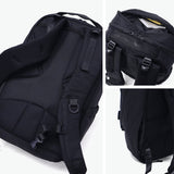 ノアール リュック メンズ レディース 通勤 通学 NoiR 小さめ コンパクト 丈夫 カジュアル ビジネス 旅行 軽量 軽い A4 撥水 耐水 PC収納 13.3インチ レインカバー シンプル 14L Gemini middle backpack N25007