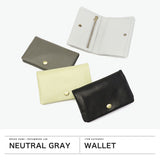 ニュートラルグレイ 財布 レディース 二つ折り Neutral Gray 二つ折り財布 ミニ財布 ブランド 本革 小さめ 薄い かわいい 小銭入れあり 日本製 おしゃれ カード おしゃれ 馬革 プレゼント ハスキー 1016-640 1015-658