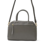 ニュートラルグレイ トートバッグ レディース ファスナー付き Neutral Gray バッグ 軽量 軽い 小さめ 無地 かわいい 旅行 2WAY A5 日本製 ショルダーバッグ 斜め掛け 手さげ ハンドバッグ 革 ハスキー 6026-745