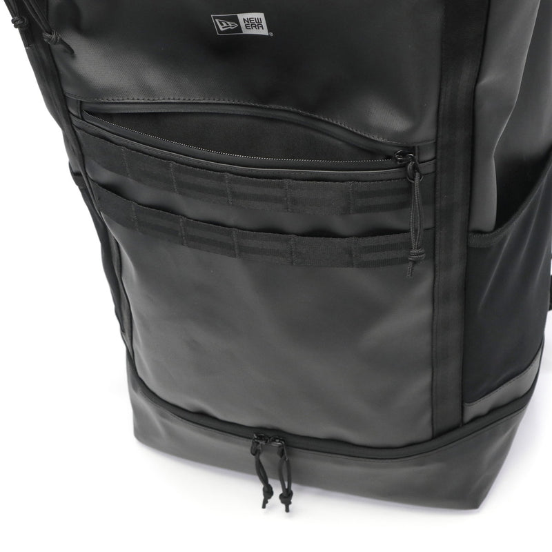 [Authorized Dealer] NEW ERA Backpack Men's Women's Large Capacity New Era Bag Backpack Casual Brand School Commuting Lightweight Box Black Black 46L B4 PC Storage 15.6inch Box Pack Large Box Pack Large