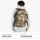 [Authorized Dealer] NEW ERA Backpack for Men and Women School New Era Bag Stylish Brand Casual Backpack PC A4 B4 28L Real Tree Camo Camouflage 2-layer High School Students College Students Backpack Cord Pack