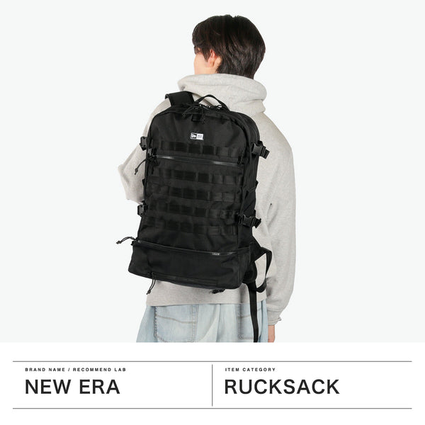 【正規取扱店】 NEW ERA リュック メンズ レディース 大容量 通学 通勤 ニューエラ リュックサック デイパック バックパック ブランド カジュアル おしゃれ 中学生 高校生 黒 旅行 A3 B4 A4 3層 クラブパック 38L