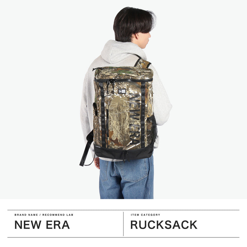 [Authorized Dealer] NEW ERA Backpack for Men and Women Large Capacity New Era Bag Backpack Casual Large School Commuting Lightweight Stylish Box Cotton 32L B4 PC Storage 16inch Box Pack Box Pack