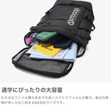 アウトドアプロダクツ リュック メンズ レディース 通学 大容量 OUTDOOR PRODUCTS おしゃれ リュックサック カジュアル スポーツ 男子 女子 高校生 PC A4 B4 通学リュック ブラック 黒 ボックス型 ODA111