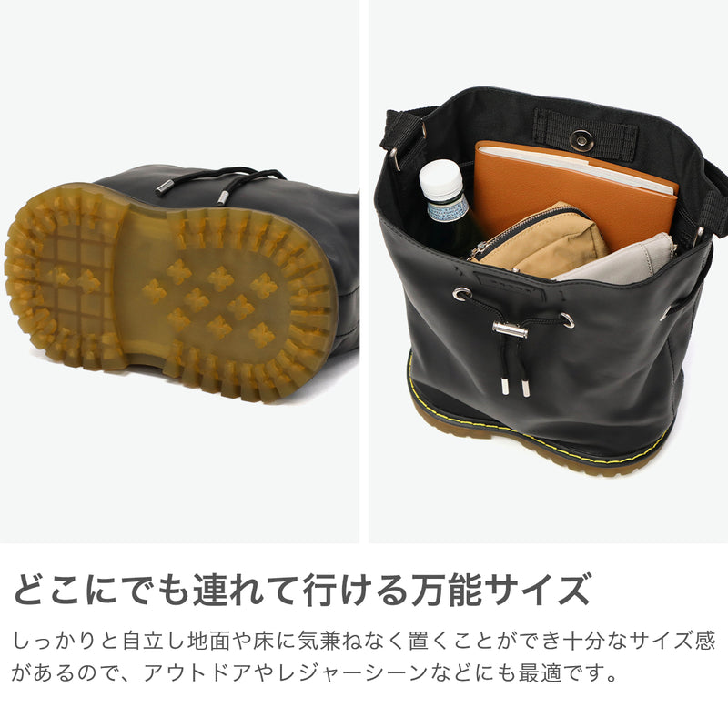 여성용 Okeru 토트 가방, 작은 Okeru 가죽 세련된 귀여운 숄더 가방 크로스 바디 드로우 스트링 가방 Compact B5 일본에서 만든 2way 자체지지 캐주얼 카우 히드 작업 부츠 Type-D2 Okmg5st6