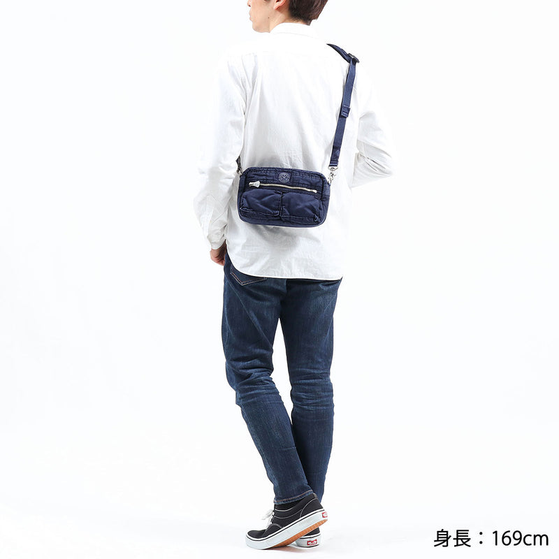 Porter Classic Shoulder Bag PORTER CLASSIC Mini Shoulder Bag Super Nylon Super Nylon SHOULDER BAG (S) Diagonal Nylon Small Men's Ladies Men's Ladies Made in Japan PC-015-192-03