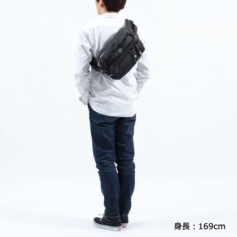 Porter Classic Waist Bag PORTER CLASSIC West Pouch Super Nylon Super NYLON WAIST BAG Body Bag 2way Shoulder Bag A5 Men's Ladies Made in Japan