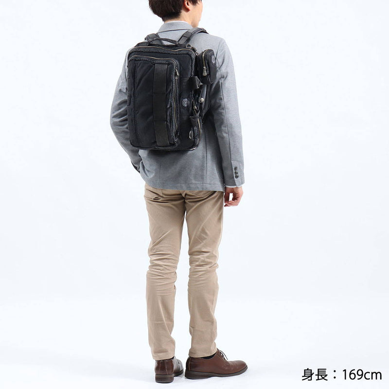 Porter Classic公文包Porter Classic Super Nylon商務包業務背包3Way肩膀肩部A4 12.3L尼龍男士PC-015-326