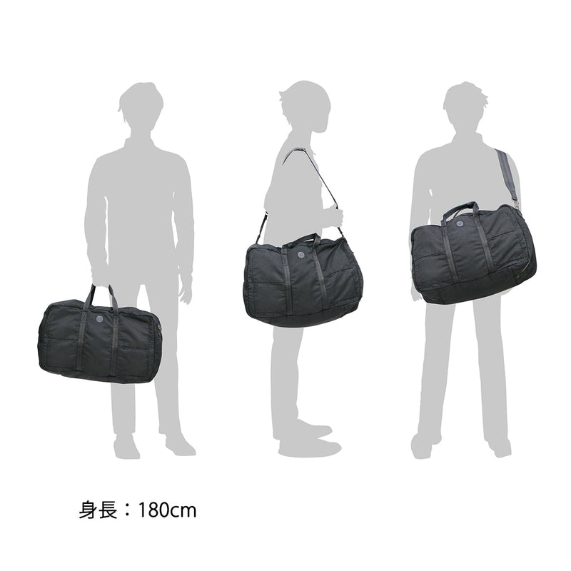 Porter Classic Boston PORTER CLASSIC 2WAY Boston Bag Super NYLON TRAVEL BOSTON M Super Nylon Men's Ladies Diagonal Travel Bag Travel Made in Japan PC-015-710