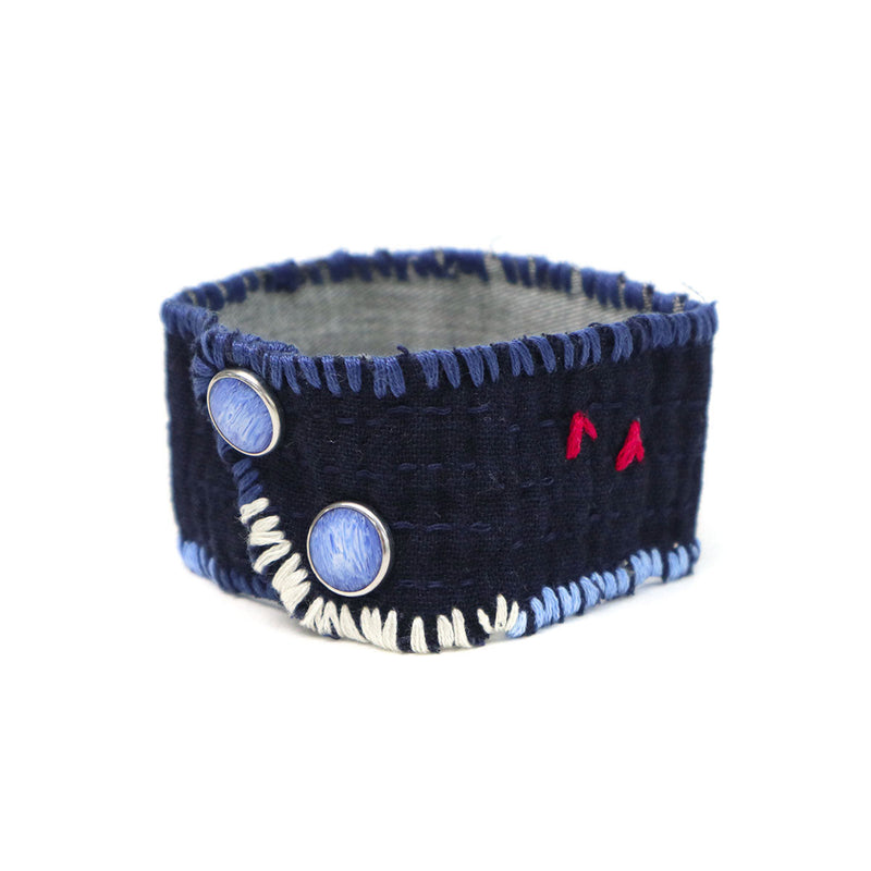 Porter Classic Bracelet PORTER CLASSIC Sashiko Bracelet M PC Sashiko Bracelet M Sashiko KENDO Kendo Men's Ladies PC-011-1253