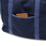 Porter Classic Tote Bag Porter Classic PC Kendo Tote Bag Bag A4 Bahu Lelaki Lelaki Kendo Cotton Indigo Japan Dibuat di Jepun PC-001-322