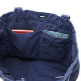 Porter Classic Tote Bag Porter Classic PC Kendo Tote Bag Bag A4 Bahu Lelaki Lelaki Kendo Cotton Indigo Japan Dibuat di Jepun PC-001-322