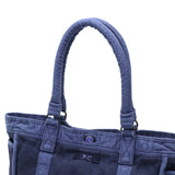 Porter Classic Tote Bag Porter Classic PC Kendo Tote Bag Bag A4 Bahu Lelaki Lelaki Kendo Cotton Indigo Japan Dibuat di Jepun PC-001-322