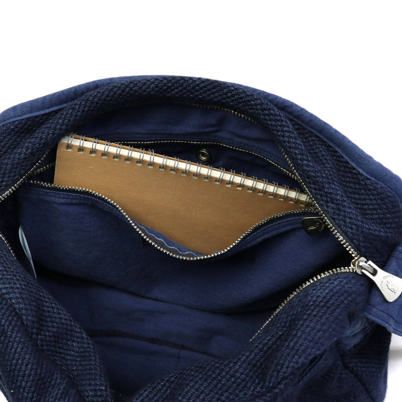 Porter Classic Shoulder Bag PORTER CLASSIC PC KENDO SHOULDER BAG M Bag Diagonal Waspassed Men's Ladies Kendo Cotton Indigo Japan Made in Japan PC-001-323