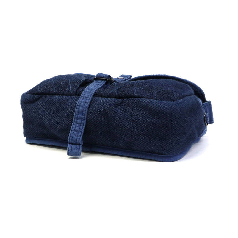 포터 클래식 숄더 가방 포터 클래식 PC 켄도 숄더백 m 가방 대각선은 남성 숙녀 Kendo Cotton Indigo 일본에서 일본에서 만든 PC-001-323