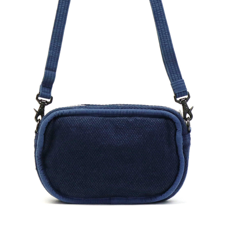 Porter Classic Shoulder Bag PORTER CLASSIC PC KENDO SHOULDER BAG S Bag Diagonal Compact Zysteners Men's Ladies Kendo Cotton Indigo Japan Made in Japan PC-001-324