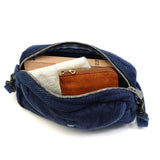 Porter Classic Shoulder Bag PORTER CLASSIC PC KENDO SHOULDER BAG S Bag Diagonal Compact Zysteners Men's Ladies Kendo Cotton Indigo Japan Made in Japan PC-001-324