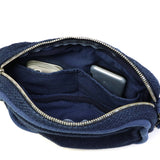 Porter Classic Shoulder Bag PORTER CLASSIC PC KENDO SHOULDER BAG S Bag Diagonal Compact Zysteners Men's Ladies Kendo Cotton Indigo Japan Made in Japan PC-001-324