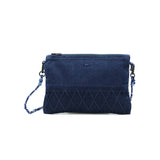 Porter Classic Sakosh PORTER CLASSIC PC KENDO SIMPLE POUCH M Shoulder Bag Pouch Minew Shoulder Diagonal Compact Men's Kendo Indigo Indigo Indigo Japan PC-001-796